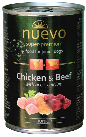 nuevo JUNIOR chicken and beef 400g dog.jpg